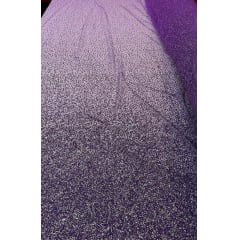 Tule Diamond Degrade Fucsia COM FURO - Largura 1,40 m x Comprimento 1,70 M