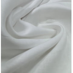 Linho Puro Branco COM SUJEIRA - Largura 1,40 m x Comprimento 0,35 cm