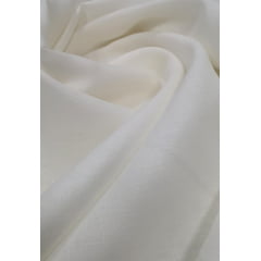 Linho Puro Off White COM DEFEITO - Largura 1,40 m x Comprimento 0,30 cm