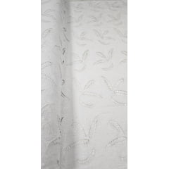 Layse Richelieu Branca N23 - Largura 1,30 m x Comprimento 1,50 m 