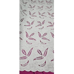 Layse Richelieu Branca N23 - Largura 1,30 m x Comprimento 1,50 m 