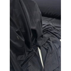 Malha Helanquinha Extra Fina Preto - Largura 1,50 m x Comprimento 1,50 m 