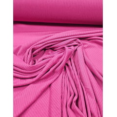 Malha Canelada Pink - Largura 1,50 m x Comprimento 1,20 m 