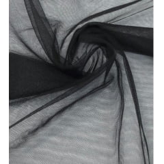 Tule 2º Pele Iluzione Preto - Largura 1,47 m x Comprimento 1,80 m 