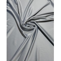 Crepe Amanda Liso Prata - Largura 1,50 m x Comprimento 3,60 m