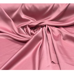 Crepe Amanda Liso Rosê - Largura 1,50 m x Comprimento 3 m 