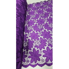 Layse Richelieu Prime Roxo Modelo 356 - Largura 1,30 m x Comprimento 1,90 m 