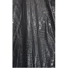 Courinho de Crocodilo Cinza - Largura 1,45 m x Comprimento 2 m 