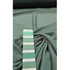 Crepe Georgete Liso Verde Militar Claro - Largura 1,50 m x Comprimento 3,80 m 