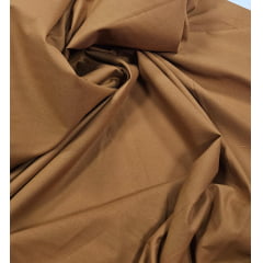 Tricoline Lisa Caramelo Premium 100% Algodão COM MANCHA - Largura 1,50 m x Comprimento 0,90 cm