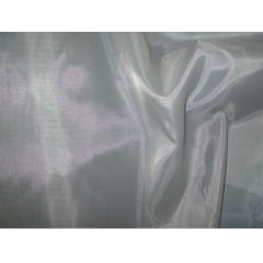 Bemberg Liso Branco COM SUJEIRA/MANCHADO  - Largura 1,47 m x Comprimento 1 m  