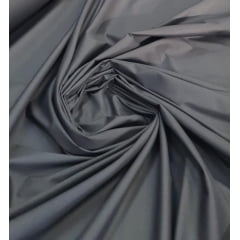 Cambraia de Algodão com Elastano Cinza Chumbo - Largura 1,30 m x Comprimento 2 m 