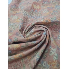 Gobelem floral multicolor - Largura 1,30 m x Comprimento 0,60 cm