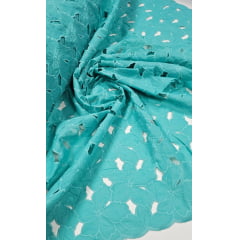Layse Richelieu Tiffany  Flores I18   - Largura 130 m x Comprimento 0,60 cm