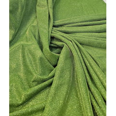 Malha Lurex Verde Cana Modelo 22064 - Largura 1,40 m x Comprimento 3 m 