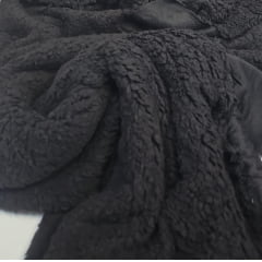 Sherpa Premium Preto  - Largura 1,80 m x Comprimento 2,50 m