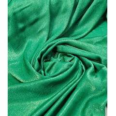 Seda Lisa Gloss Satin Exclusive Verde Bandeira - Largura 1,50 m x Comprimento 1,50 m 