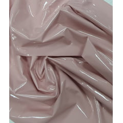 Vinil Premium Liso com Elastano Rosê AMASSADO -Largura 1,50 m x Comprimento 2,70 m 