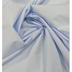 Tricoline Lisa Azul Bebê Premium 100% Algodão - Comprimento 1 m x Largura 1,50 m 