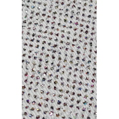 Lurex de Malha Galaxia Furtacor Prata COM SUJEIRA - Comprimento 2 m x Largura 1,70 m 