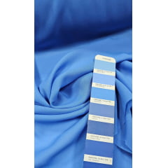 Crepe Georgete Liso Azul Celeste - Comprimento1,70 m x Largura 1,50 m  