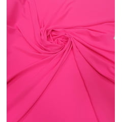 Crepe Air Flow Duna Liso Pink Neon - Comprimento 2 m x Largura 1,50 m 