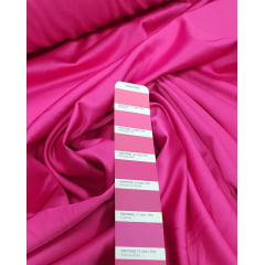 Crepe Amanda Liso Barbie Pink - Comprimento 1 m x Largura 1,50 m 