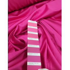 Crepe Amanda Liso Barbie Pink - Comprimento 1 m x Largura 1,50 m 