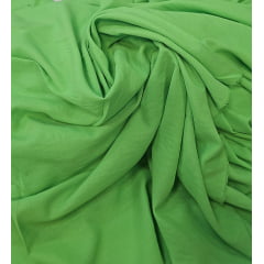 Crepe duna verde maça com foil - largura  1,45 m x Comprimento 9 m 
