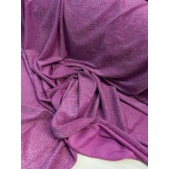 Malha Lurex Pesada Premium Fúcsia - Comprimento 4 m x Largura 1,75 m 