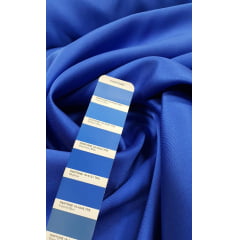 Zibeline Azul Royal Claro COM DEFEITO NA COSTURA - Comprimento 0,80 cm x Largura 1,47 m 