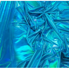 Vinil Furtacor Azul Turquesa com Elastano - Comprimento 2 m x Largura 1,47 m 
