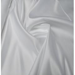 Cetim Bucol Tipo Italiano Branco Sujo - Comprimento 1,30 m x Largura 1,47 m 