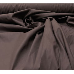 Tricoline Lisa Marrom 100% Algodão - Comprimento 0,50 cm x Largura 1,50 m 