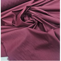 Tricoline Lisa Marsala Premium 100% Algodão - Comprimento 0,80 cm x Largura  1,50 m 