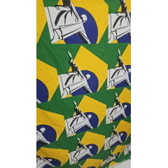 Micro fibra estampada Rio - Largura 2 m x Comprimento 1,80 m