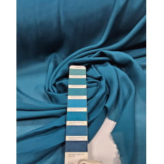 Crepe Georgete Liso Verde Esmeralda SUJO - Comprimento 1,70 m x Largura 1,50 m