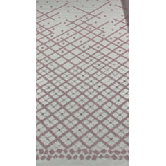 Tule Bordado com Pedrarias Premium Rosa Bebê - Comprimento 0,80 cm x Largura 1,35 m