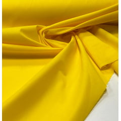 Tricoline Lisa Amarelo Ouro 100% Algodão   - Comprimento 1,50 m x Largura 1,50 m 