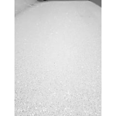 Tule com Glitter Branco Pesado COM SUJEIRA - Comprimento 0,65 cm x Largura 1,40 m
