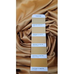 Crepe Amanda Liso Dourado  - Comprimento  0,50 c x Largura 1,50 m 