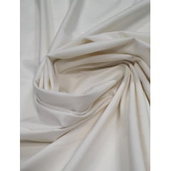 Tricoline Lisa Premium Off White 100% Algodão - Comprimento 3 m x Largura 1,50 m