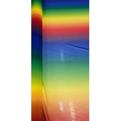 Mousseline Toque de Seda Degradê Colorida - Comprimento 1,40 m x Largura 1,47 m