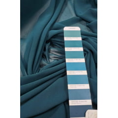 Mousseline Lisa Toque de Seda Verde Esmeralda - Comprimento 1,60 x Largura 1,47 m 