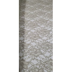 Renda Tipo Italiana com Algodão Verde Oliva Claro - Comprimento 3 m x Largura 1,55 m 