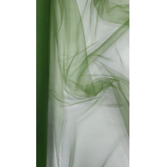 Tule 2º Pele Iluzione Verde Oliva - Comprimento 1,70 m x Largura 1,60 m 