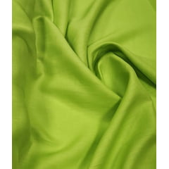 Linho Puro Verde Pistache - Comprimento 1 m x Largura 1,40 m 