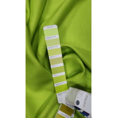 Linho Puro Verde Pistache - Comprimento 1 m x Largura 1,40 m 