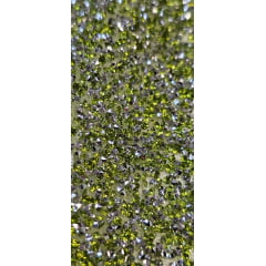 Tule Diamond Degrade Verde Limão - Comprimento 0,95 cm x Largura 1,40 m 