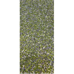 Tule Diamond Degrade Verde Limão - Comprimento 0,95 cm x Largura 1,40 m 